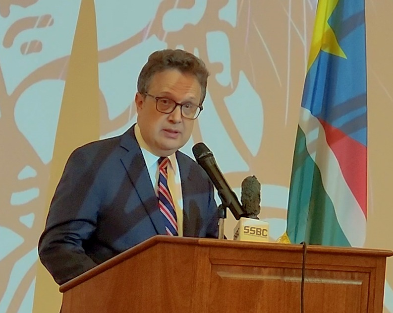 U.S. ambassador warns South Sudan against donor dependence