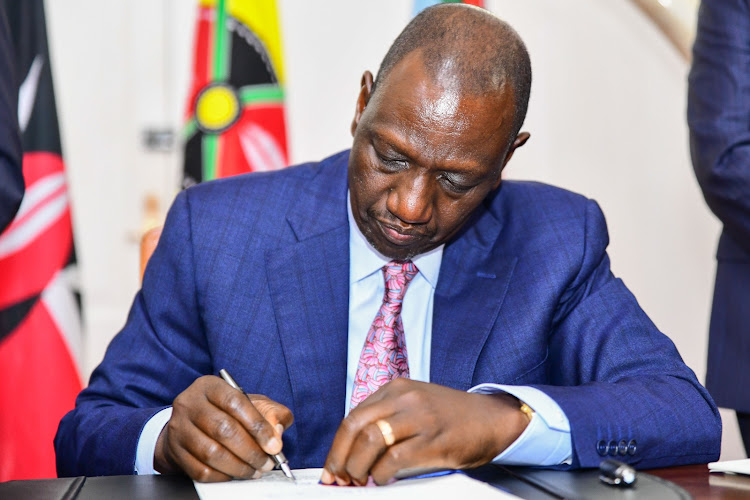 Kenya: Ruto signs controversial Finance Bill 2023 into law