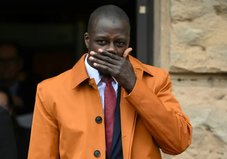 Footballer Benjamin Mendy breaks down as acquitted of sex offences