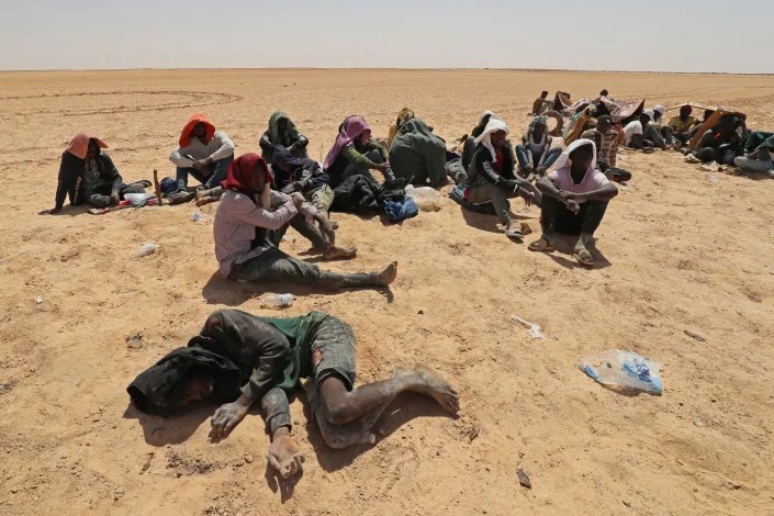 ‘We are dying’: Migrants’ plea from Libya-Tunisia border