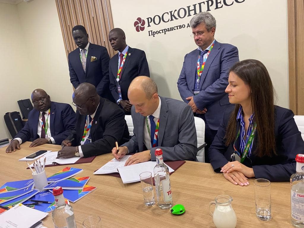 Juba, Russian Company ink deal on digital mapping of S.Sudan’s minerals
