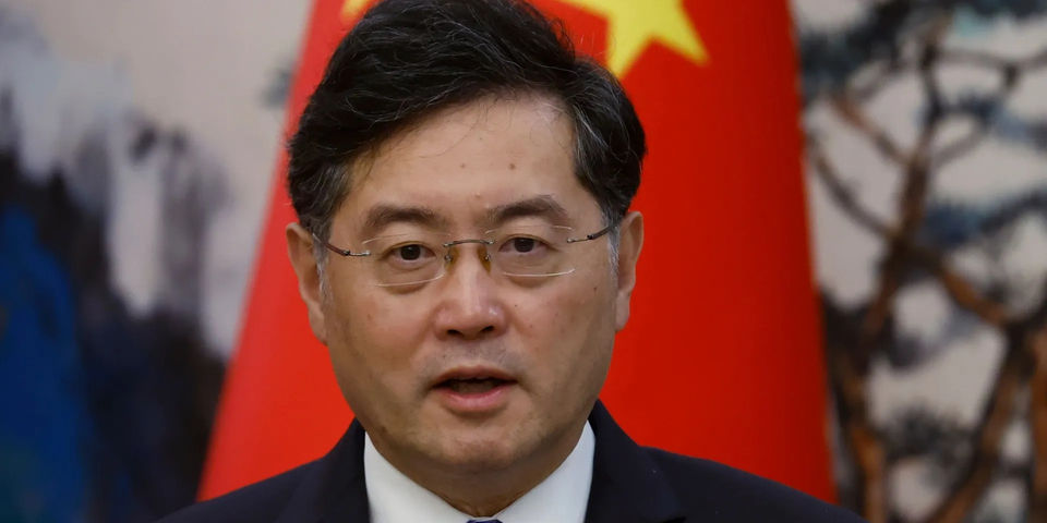 Chinese foreign minister Qin Gang removed from office