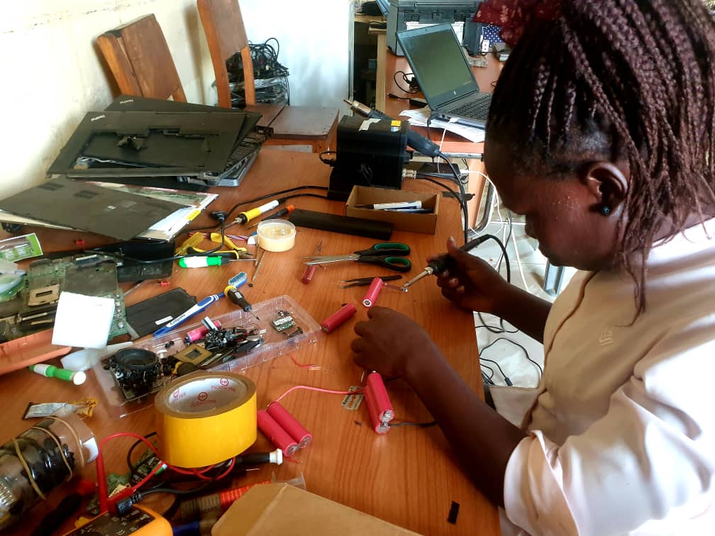 Meet Mujja Moureen, Juba’s only female computer technician