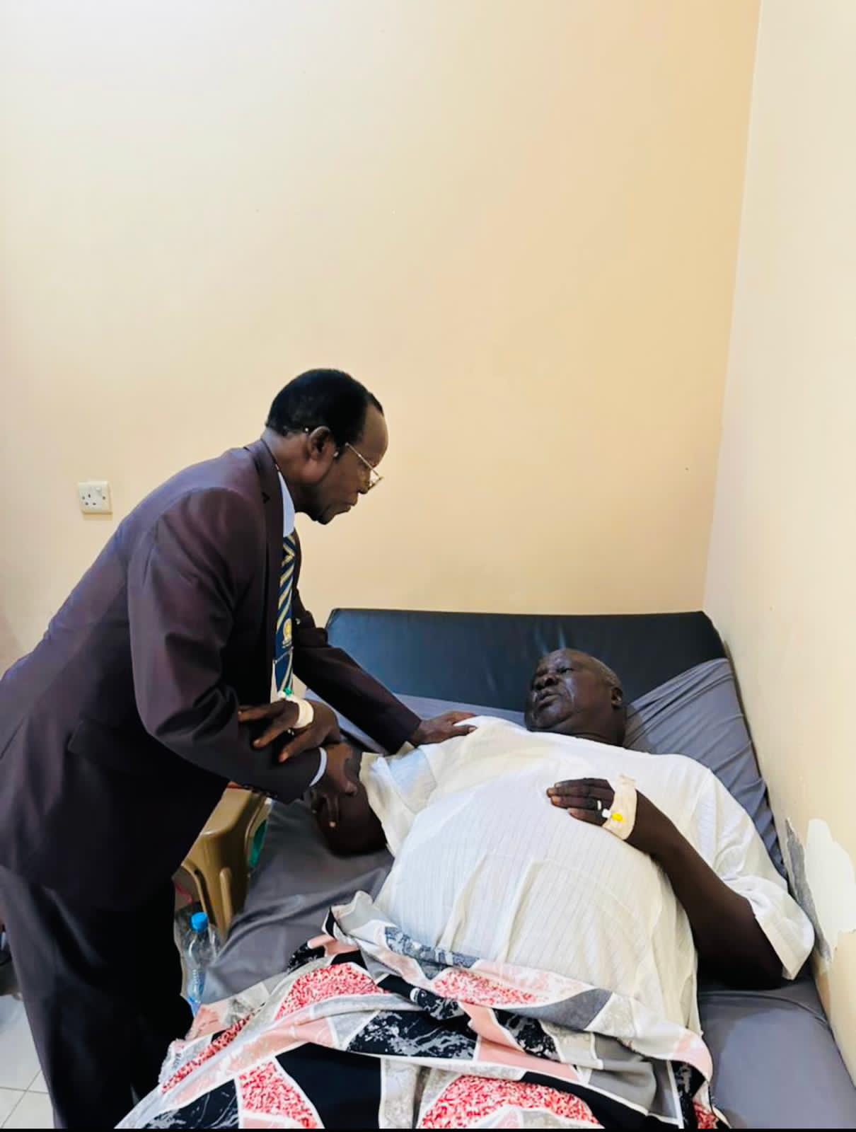 VP Wani Igga visits wounded Lobonok chief