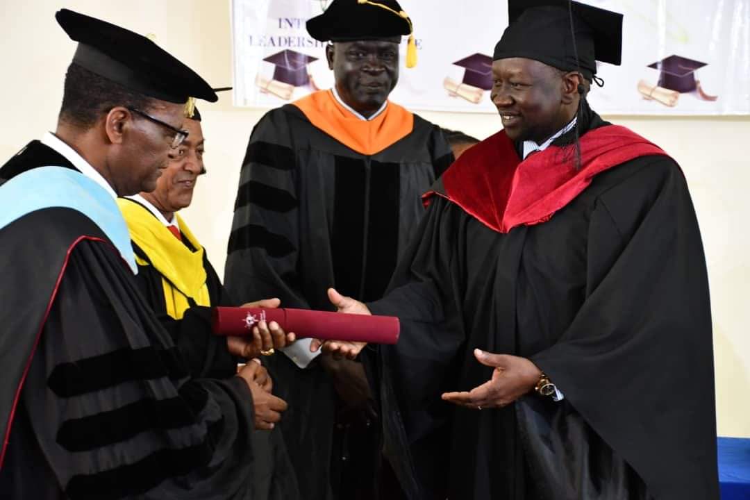 Former presidential aide Deng Wal graduates with MBA