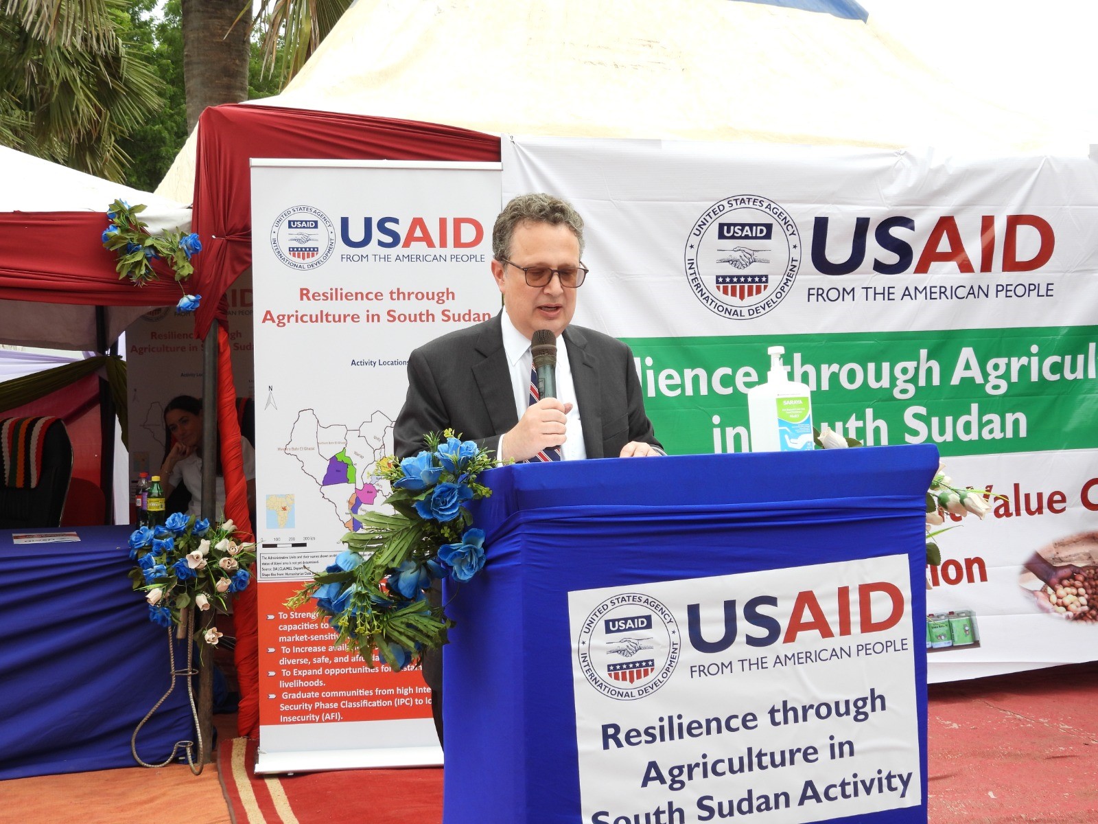 USAID holds exhibition to support agricultural industry in Lakes State