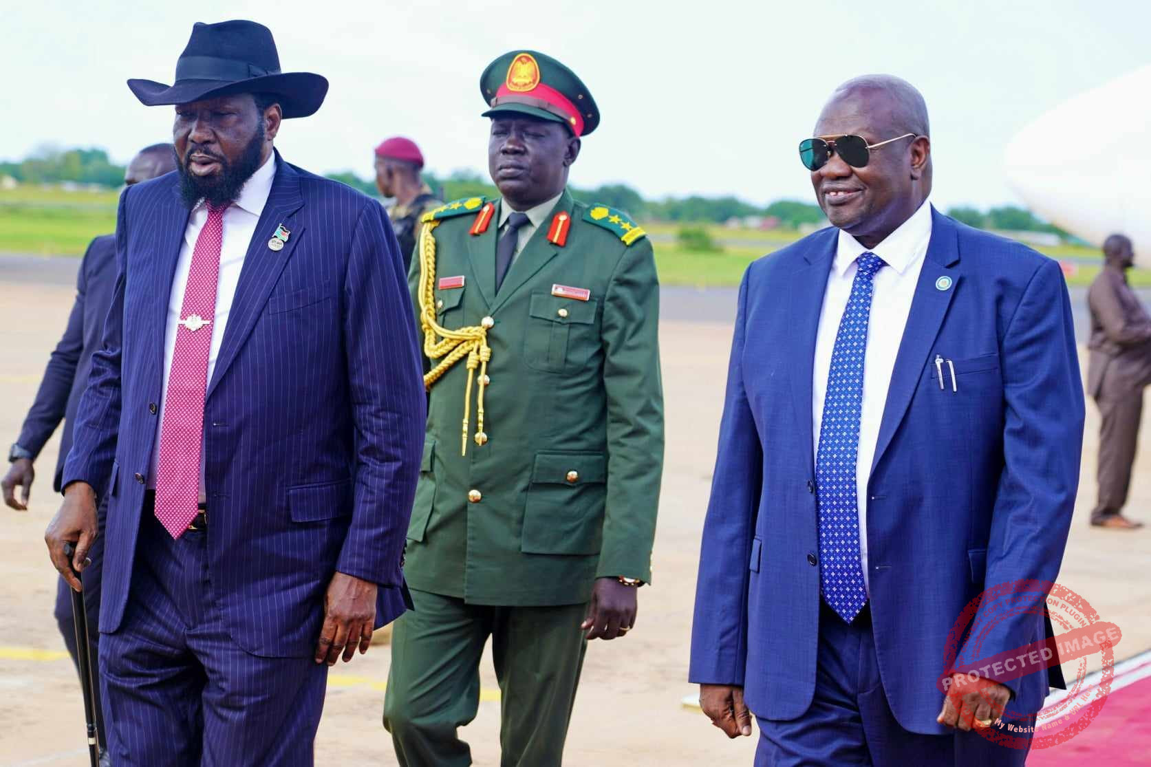 President Kiir returns from Egypt