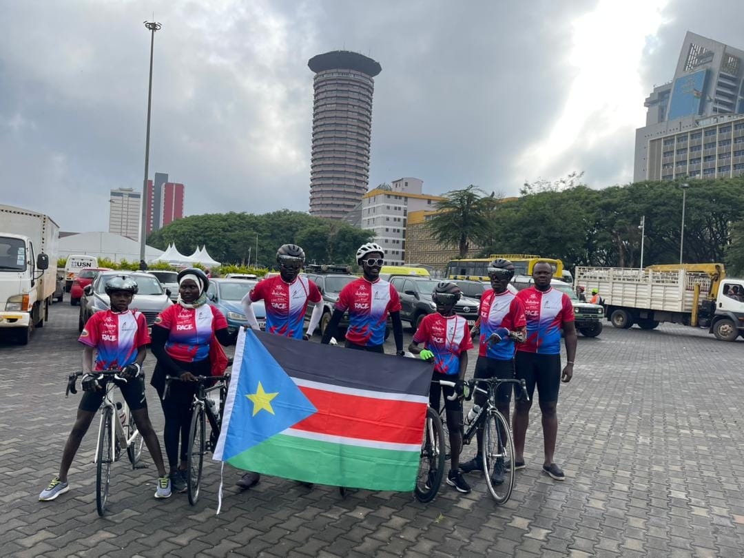 South Sudan’s Bismarck shines at 2023 Grand Nairobi Bike Race