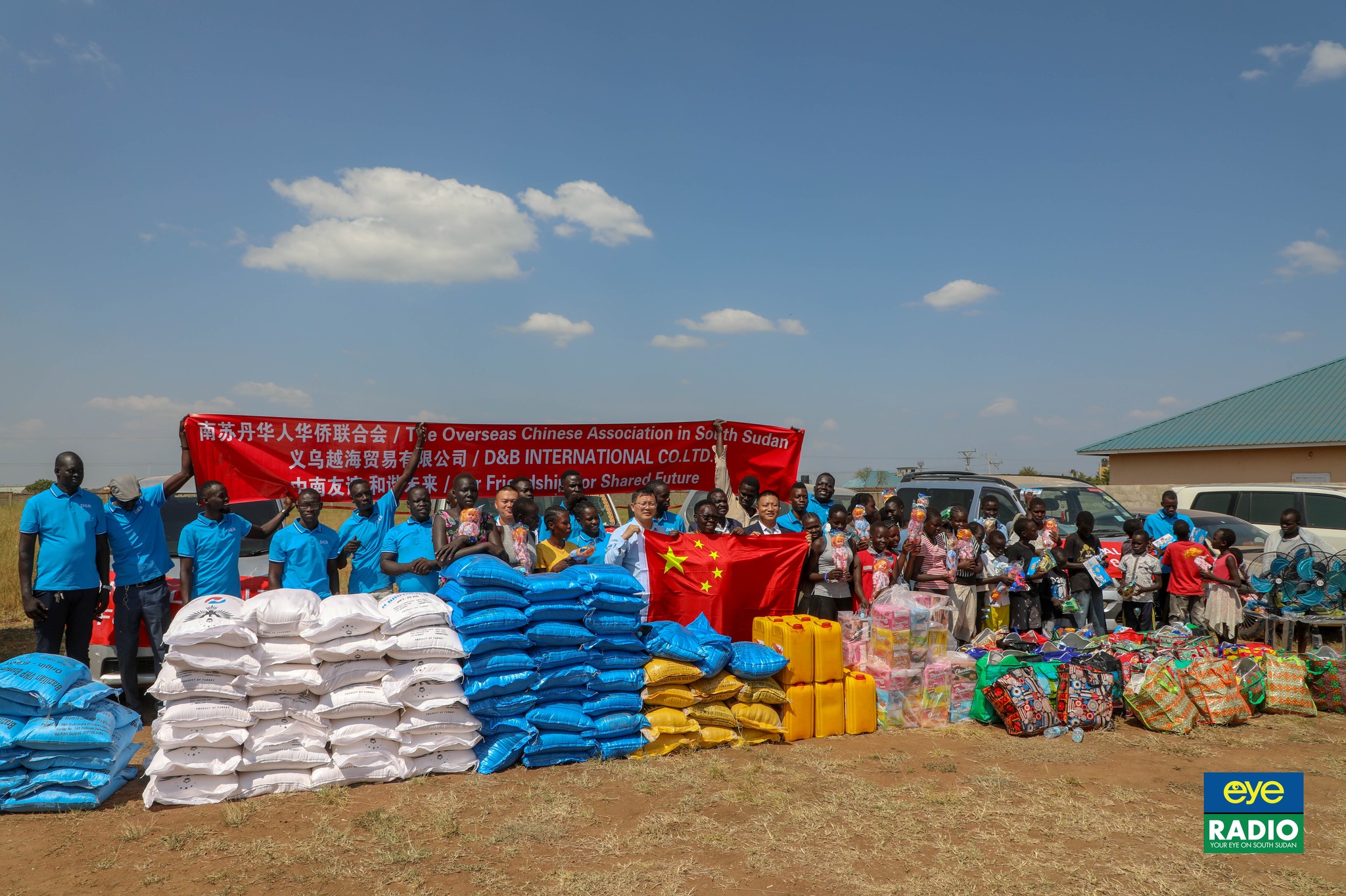Chinese association, company donate items to Juba orphanage