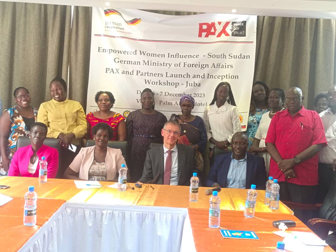 PAX South Sudan urges women leaders to lead fight against GBV