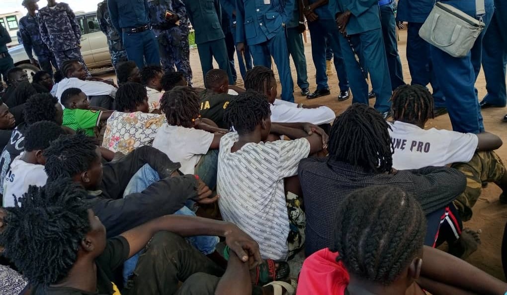 Juba Police free 52 youth arrested on criminal gangs suspicion