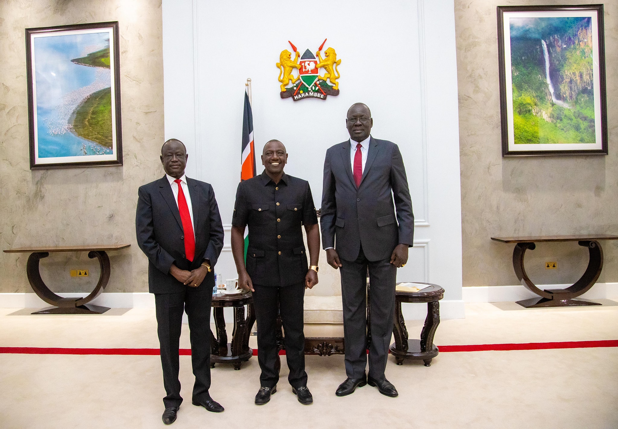President Ruto, S. Sudan spy chiefs discuss regional peace, security