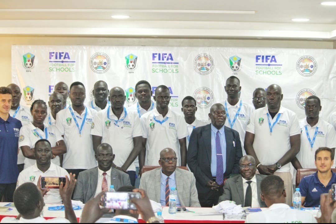 FIFA, SSFA launch football training in Juba