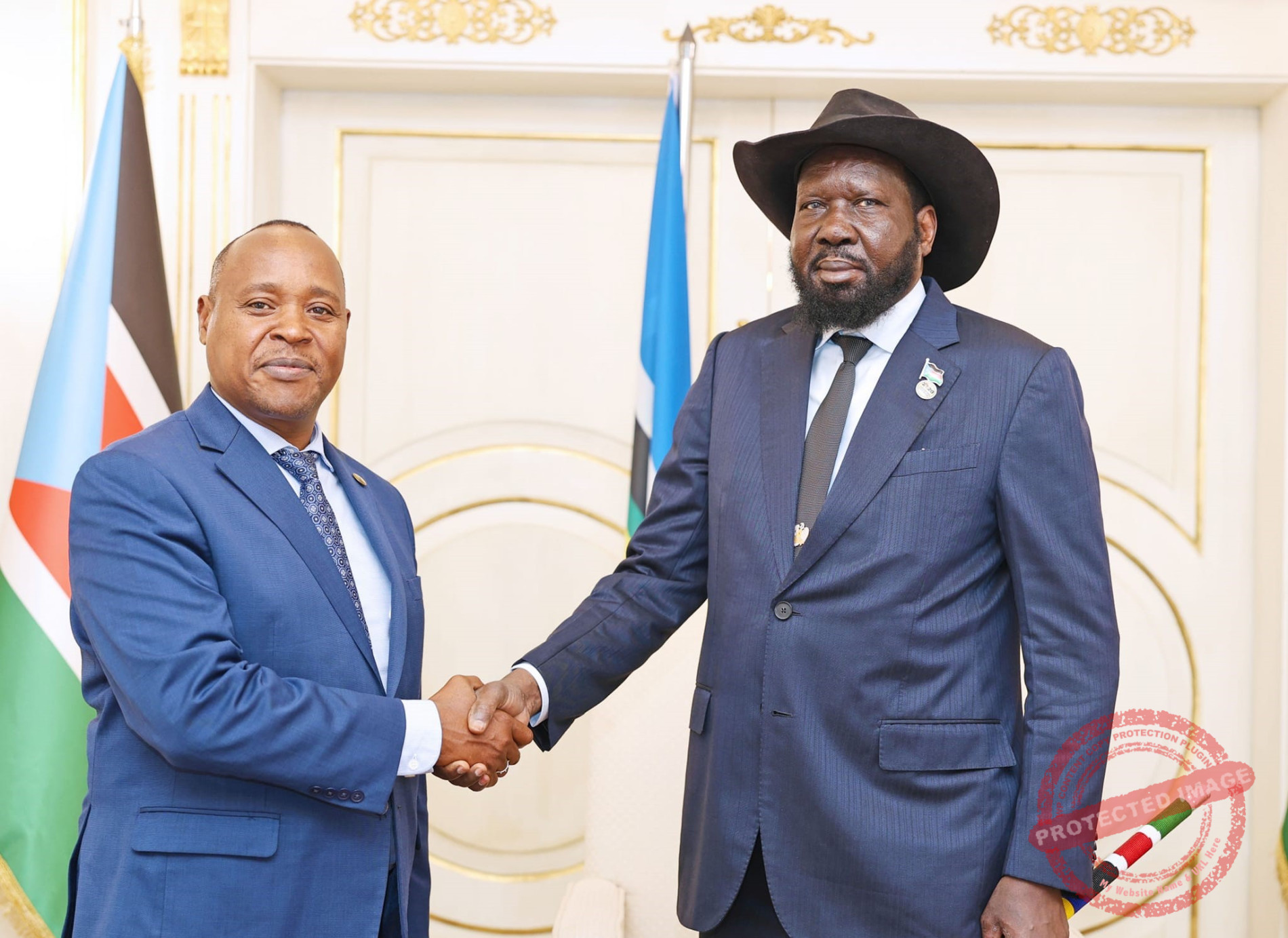 Joseph Mathuki EAC SG Mathuki briefs chairman Kiir on regional crisis - Eye Radio