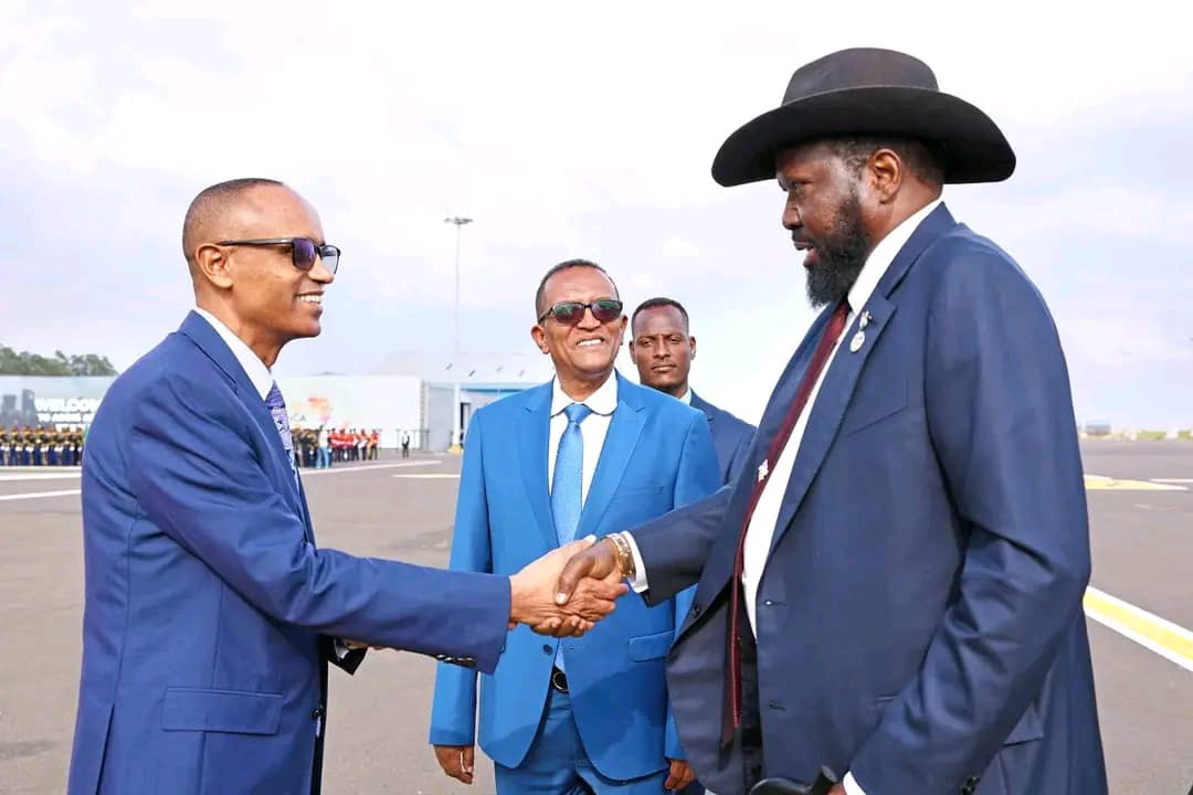 President Kiir in Ethiopia for AU Summit