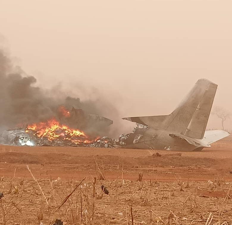 Updated: Four survive as banned Antonov aircraft crashes in Yida