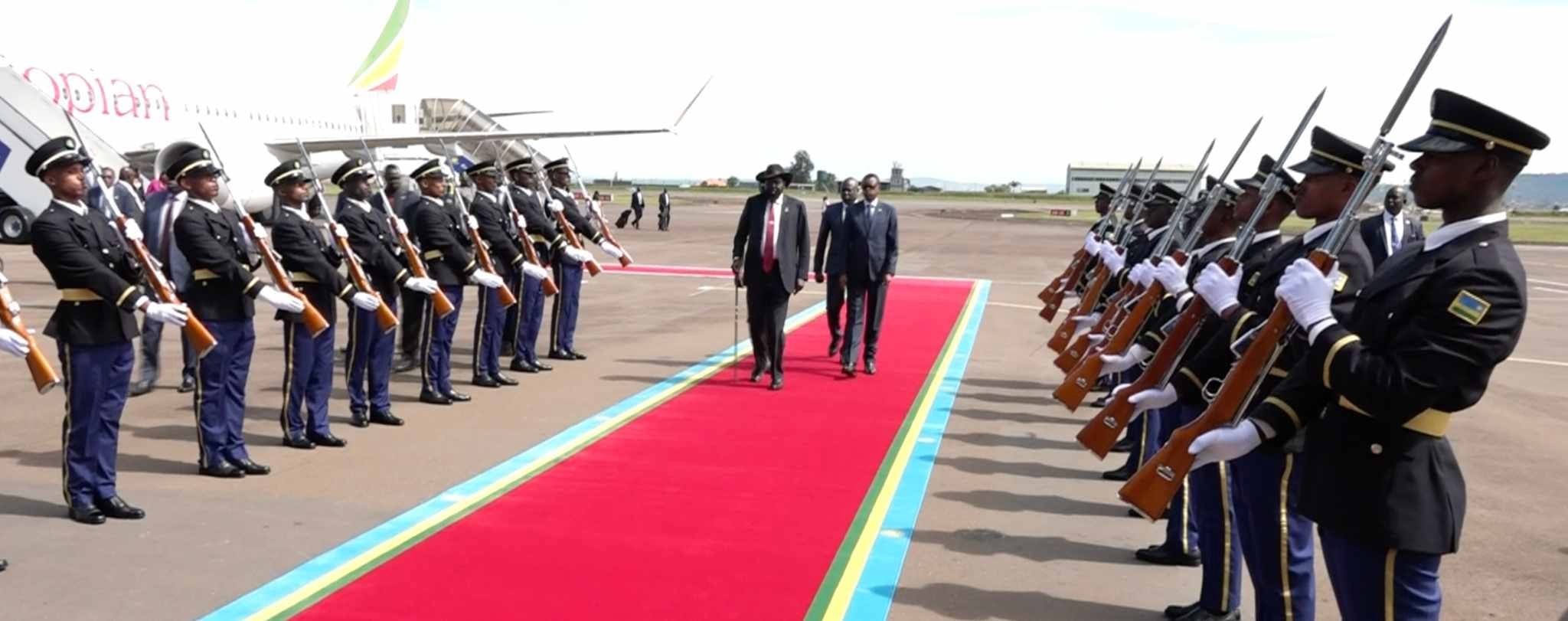 Kiir jets to Kigali, Rwanda to attend 1994 Genocide Anniversary