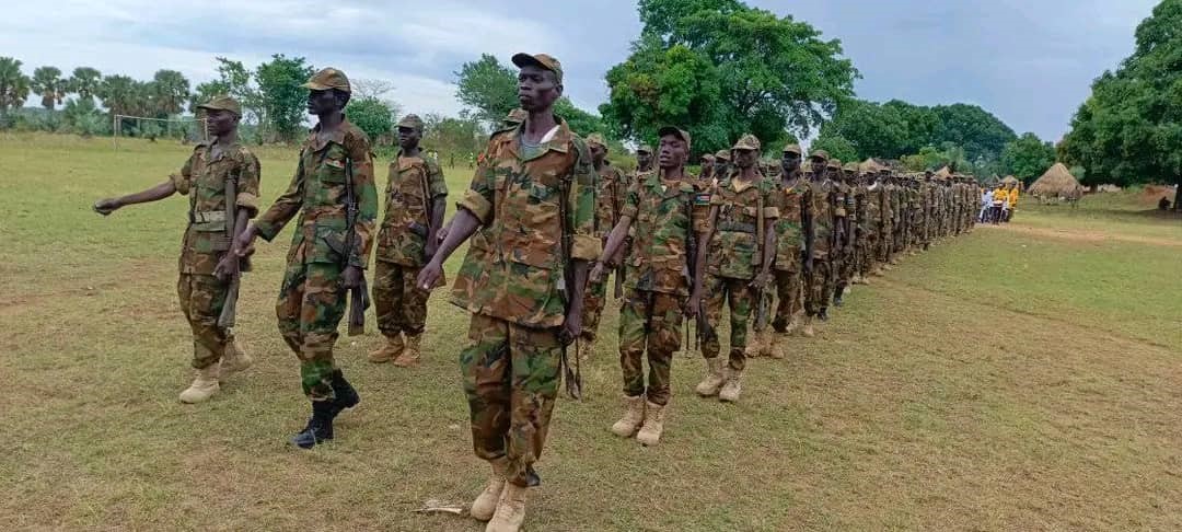 About 100 military police graduated in Yei River County
