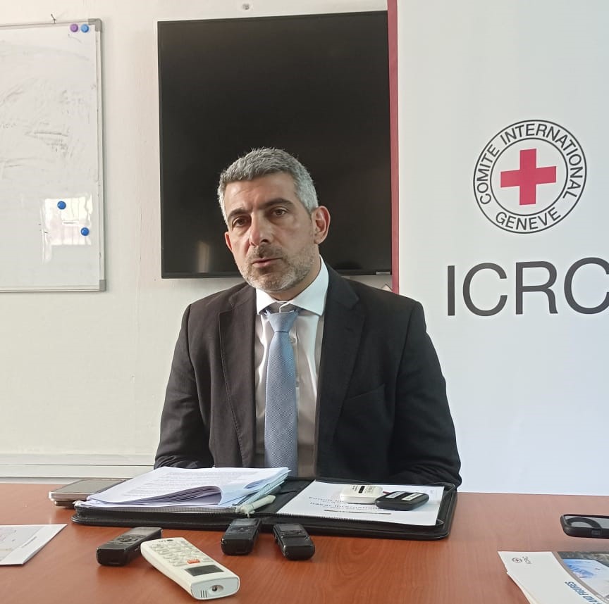 ICRC encourages govt to provide healthcare, water to its people