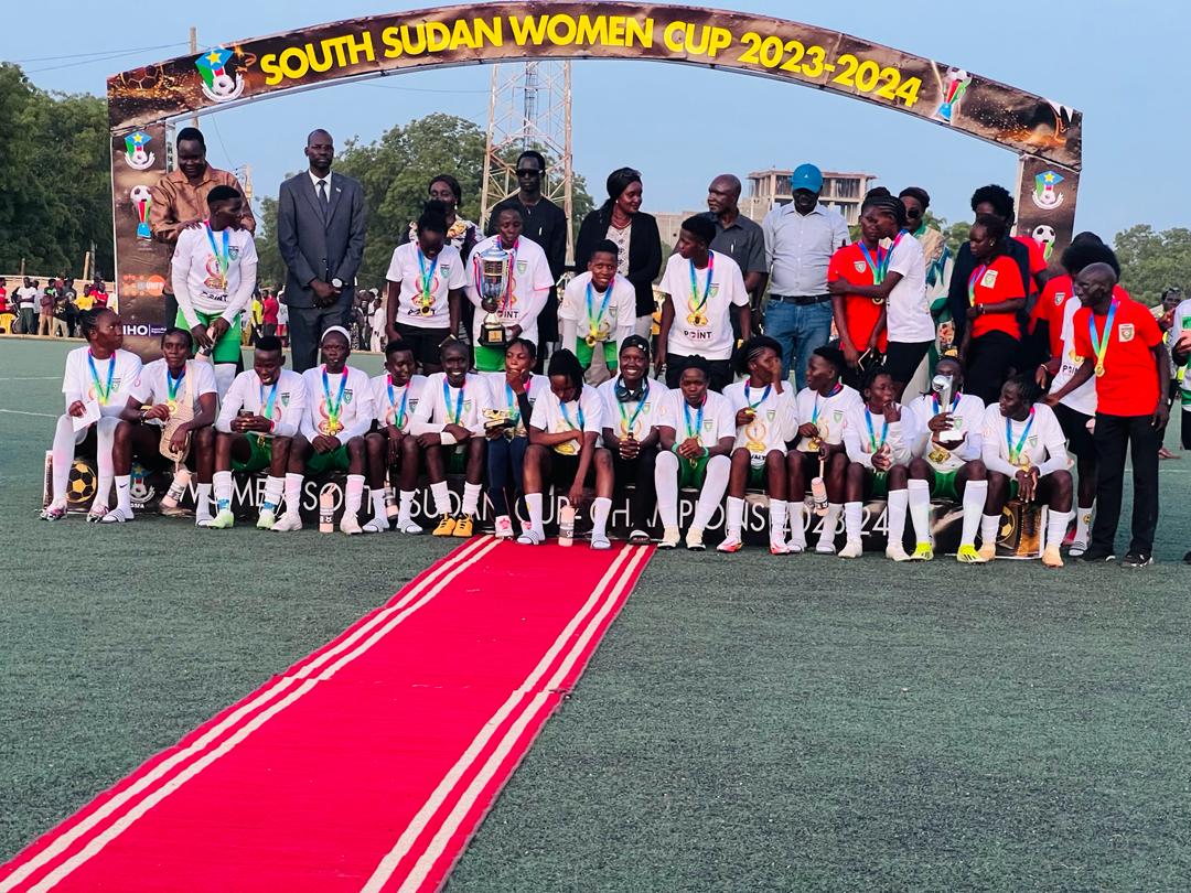 Yei Joint Stars crowned three-time champions of S . Sudan Women Cup