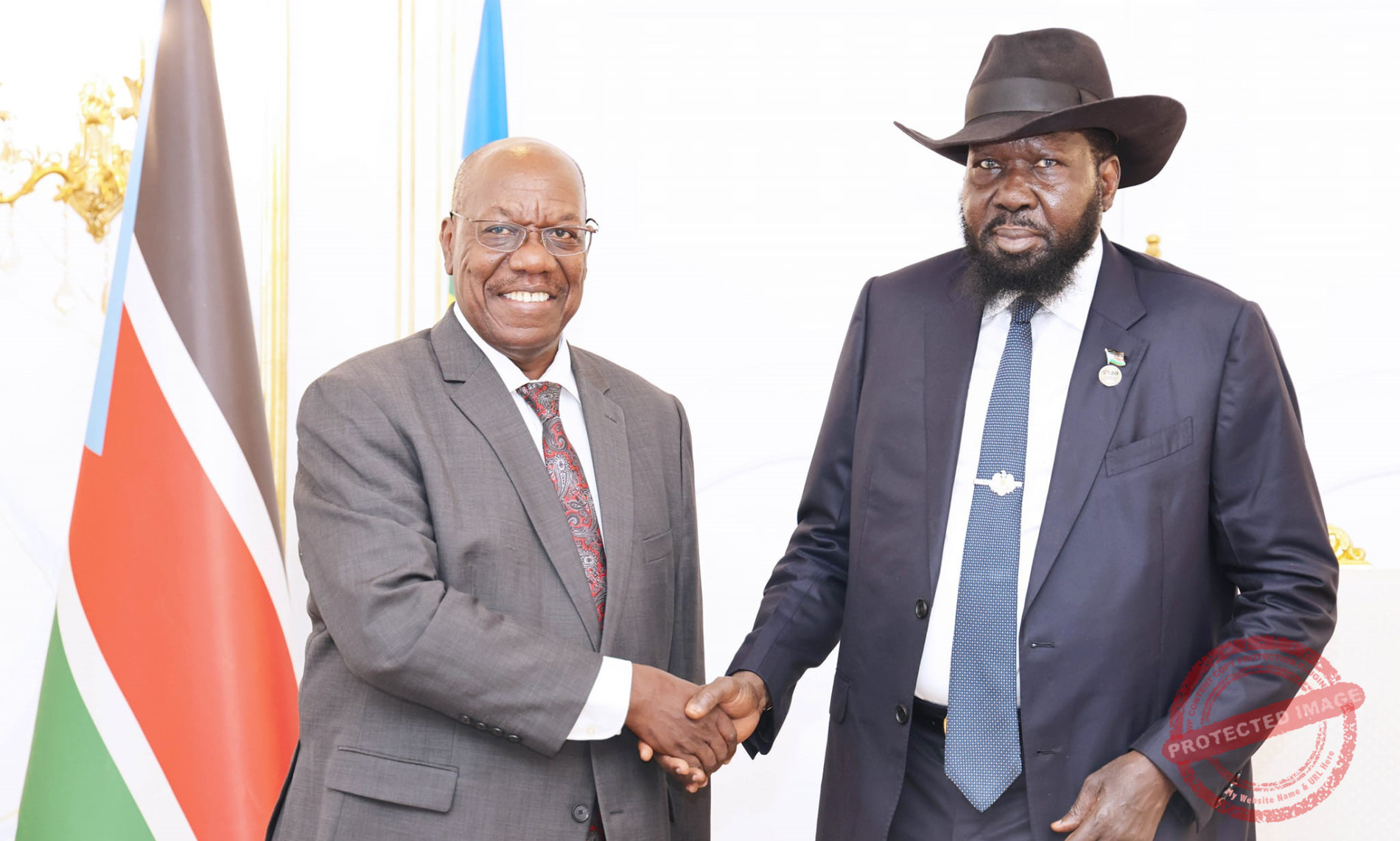 Kiir assures Gituai of ‘availability’ of resources for peace implementation