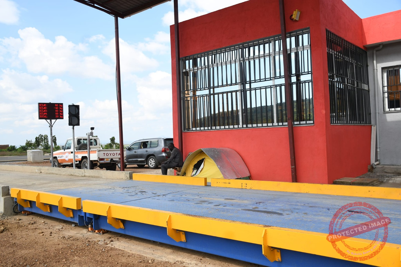 South Sudan tests its first-ever weighbridge system at Nimule