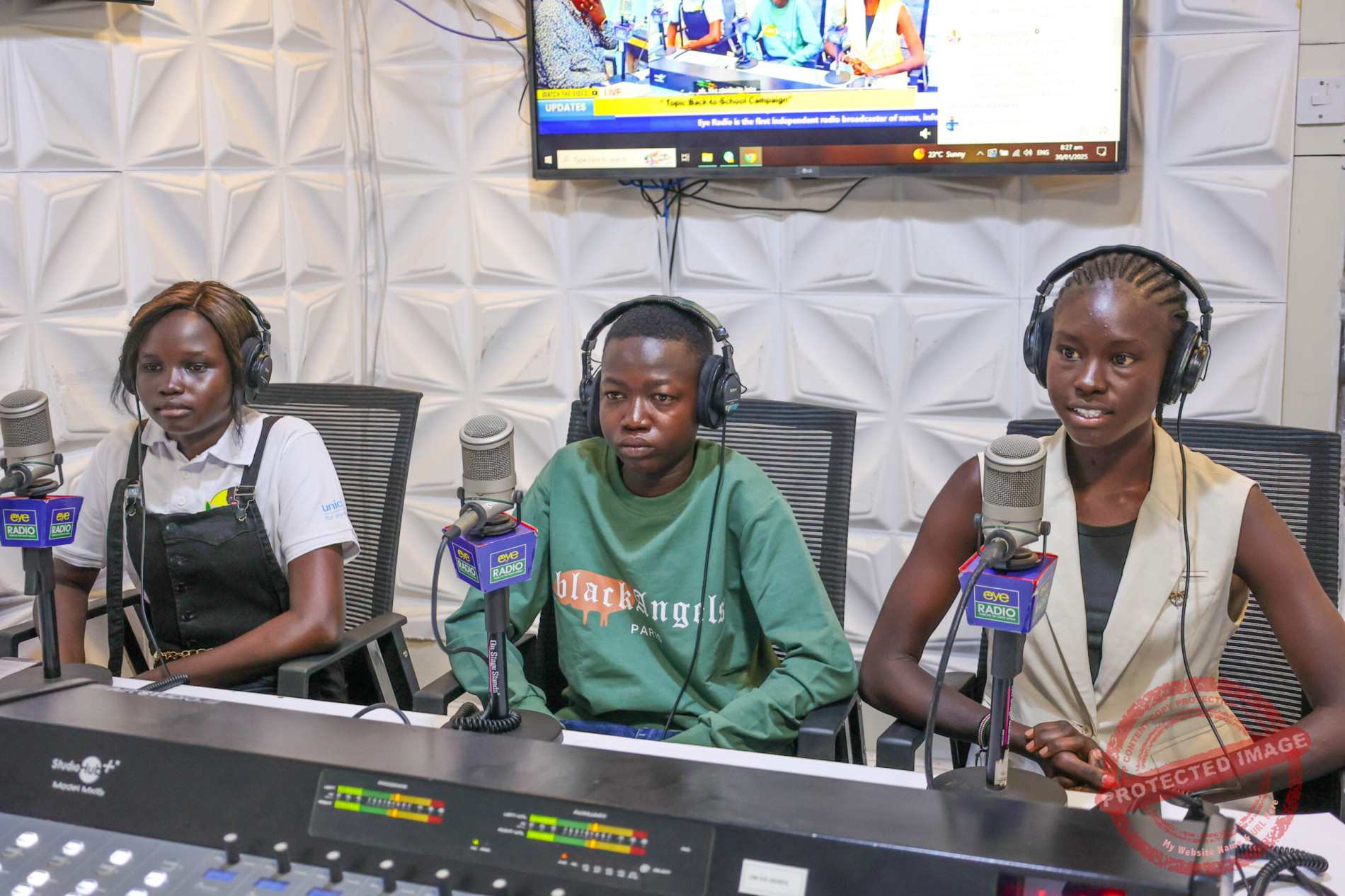 UNICEF young reporters launch back to school campaign