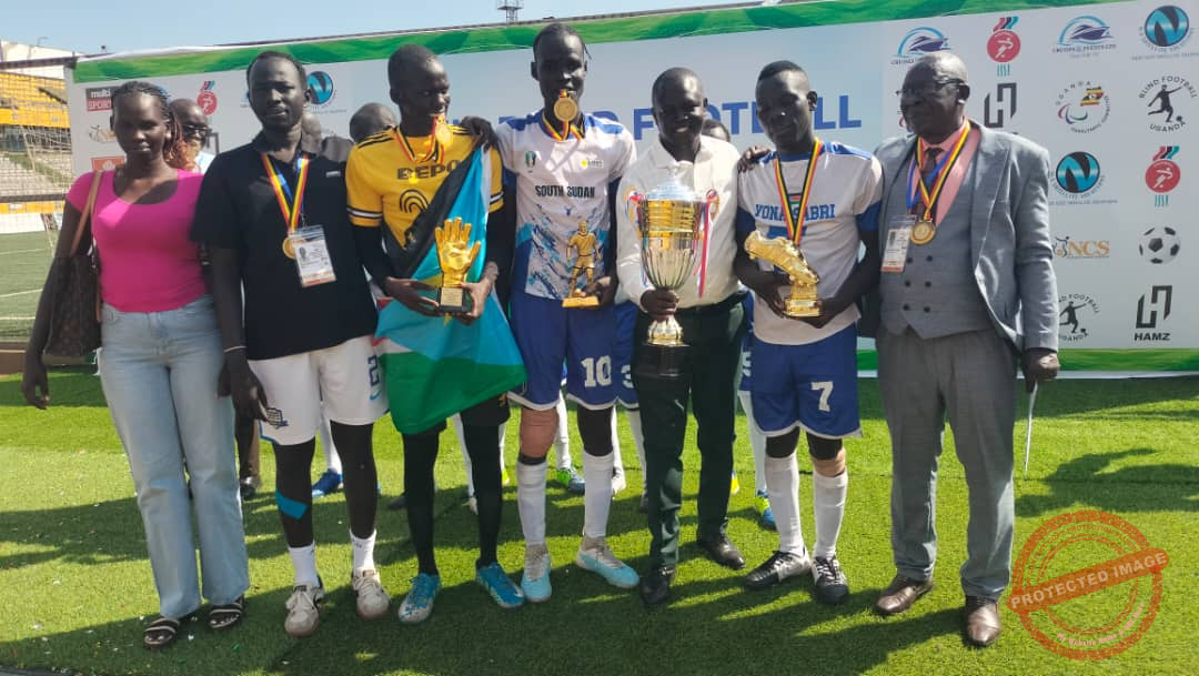 History made: Blind football team wins first African title