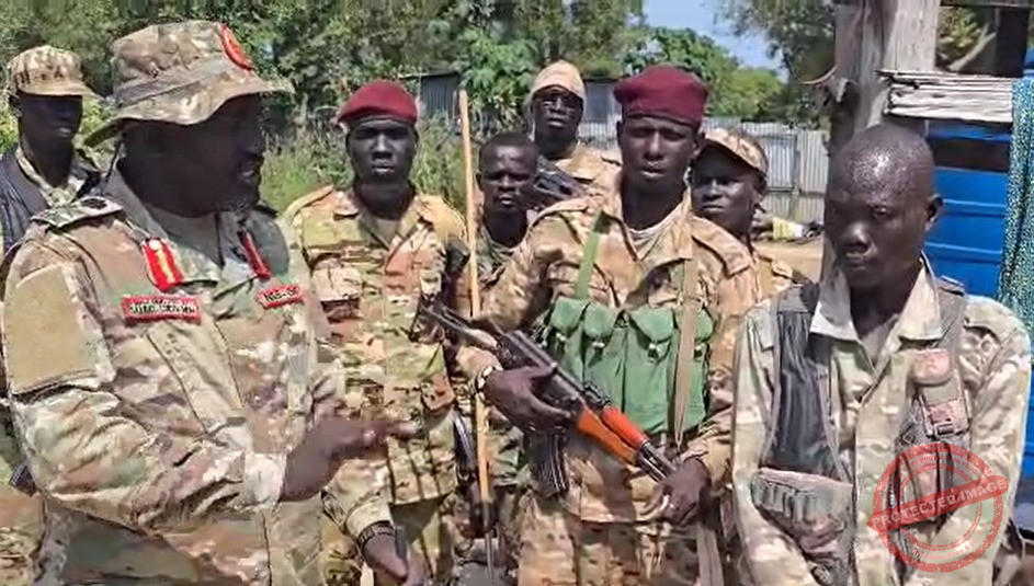Drunken soldier arrested in Bor town for threatening woman in viral video