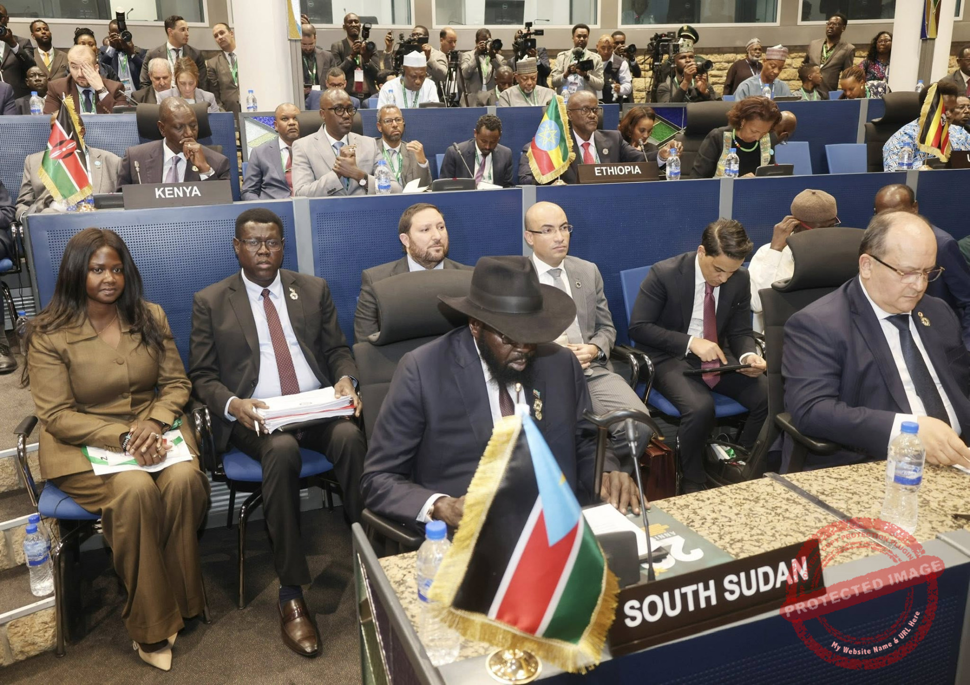 Kiir pledges inclusive dialogue during C5 summit in Addis Ababa