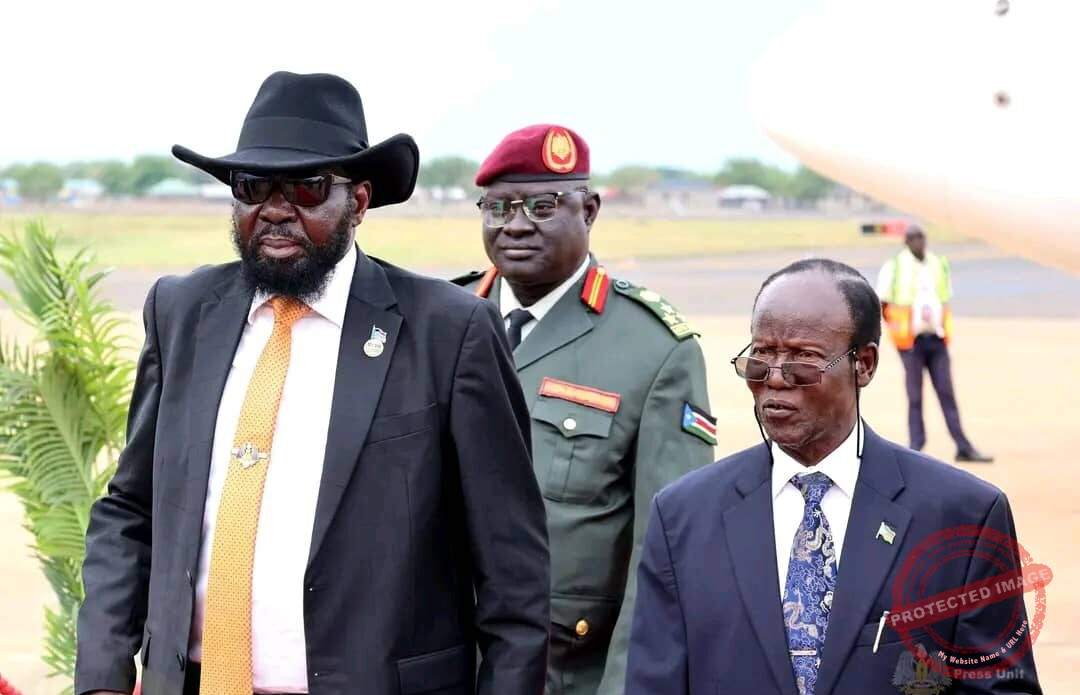 President Kiir returns from South Africa visit