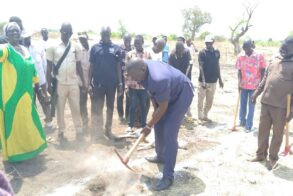 Juba county launches construction of police station in Morgiri