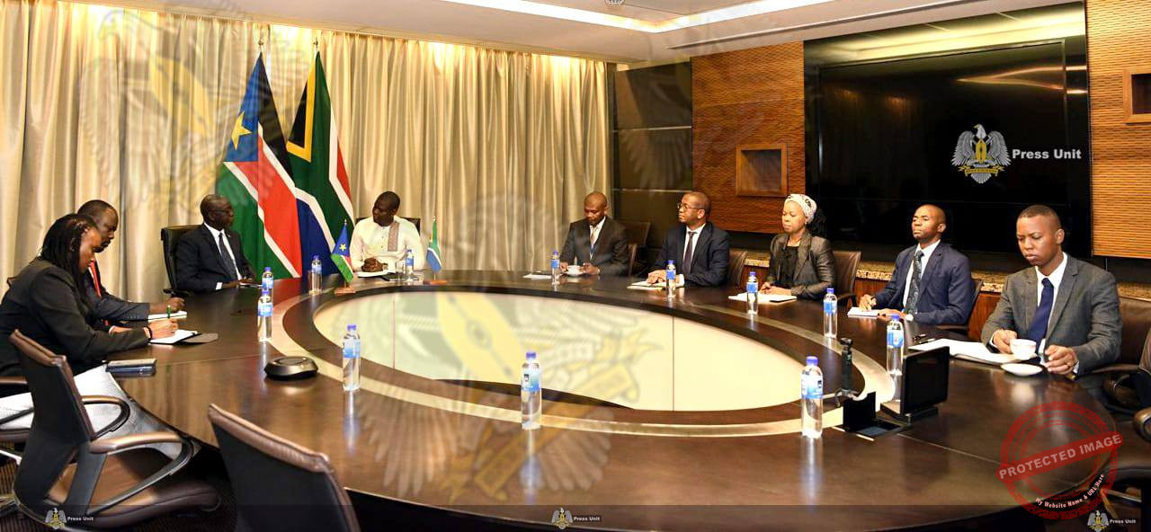 S. Sudan, S. Africa hold talks to advance C5 resolution on elections