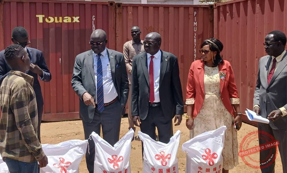 Government begins distribution of 800 tons of Chinese food aid