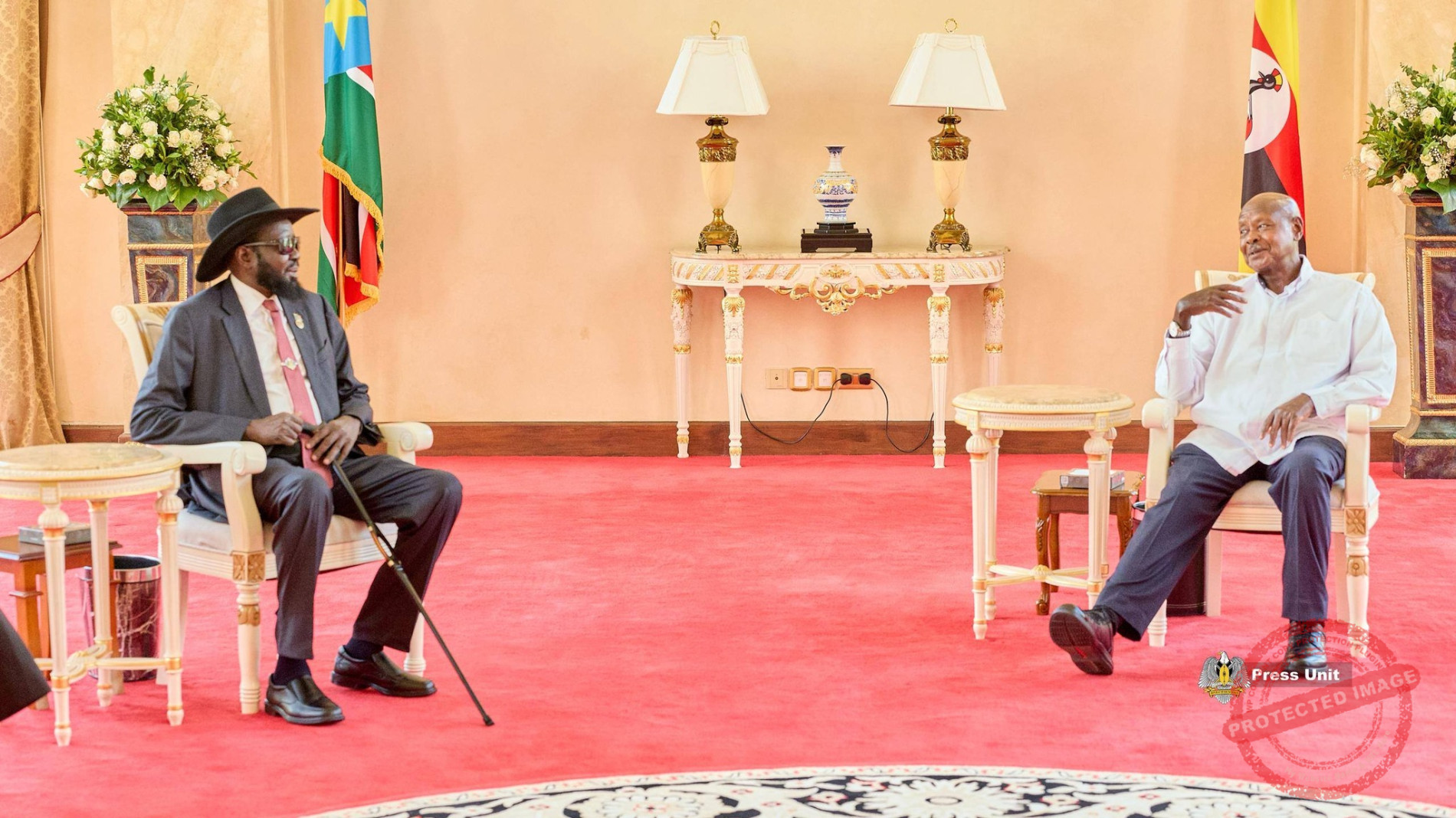 Kiir, Museveni hold talks on security, trade and regional peace in Kampala