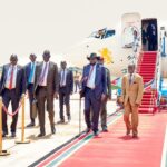 President Kiir back in Juba after visits to Djibouti and Uganda