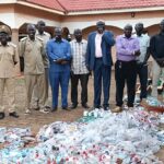 Yei authorities destroy illegal drugs and alcohol in crackdown on illicit substances