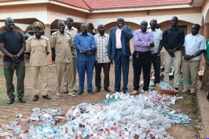 Yei authorities destroy illegal drugs and alcohol in crackdown on illicit substances