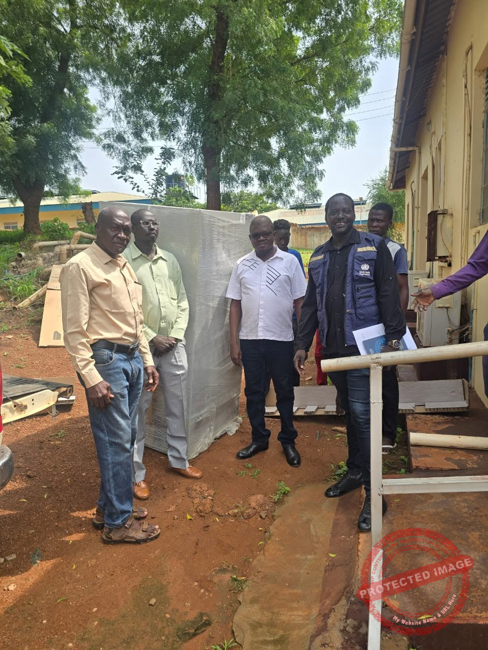 WHO delivers blood storage equipment to Wau, Aweil hospitals