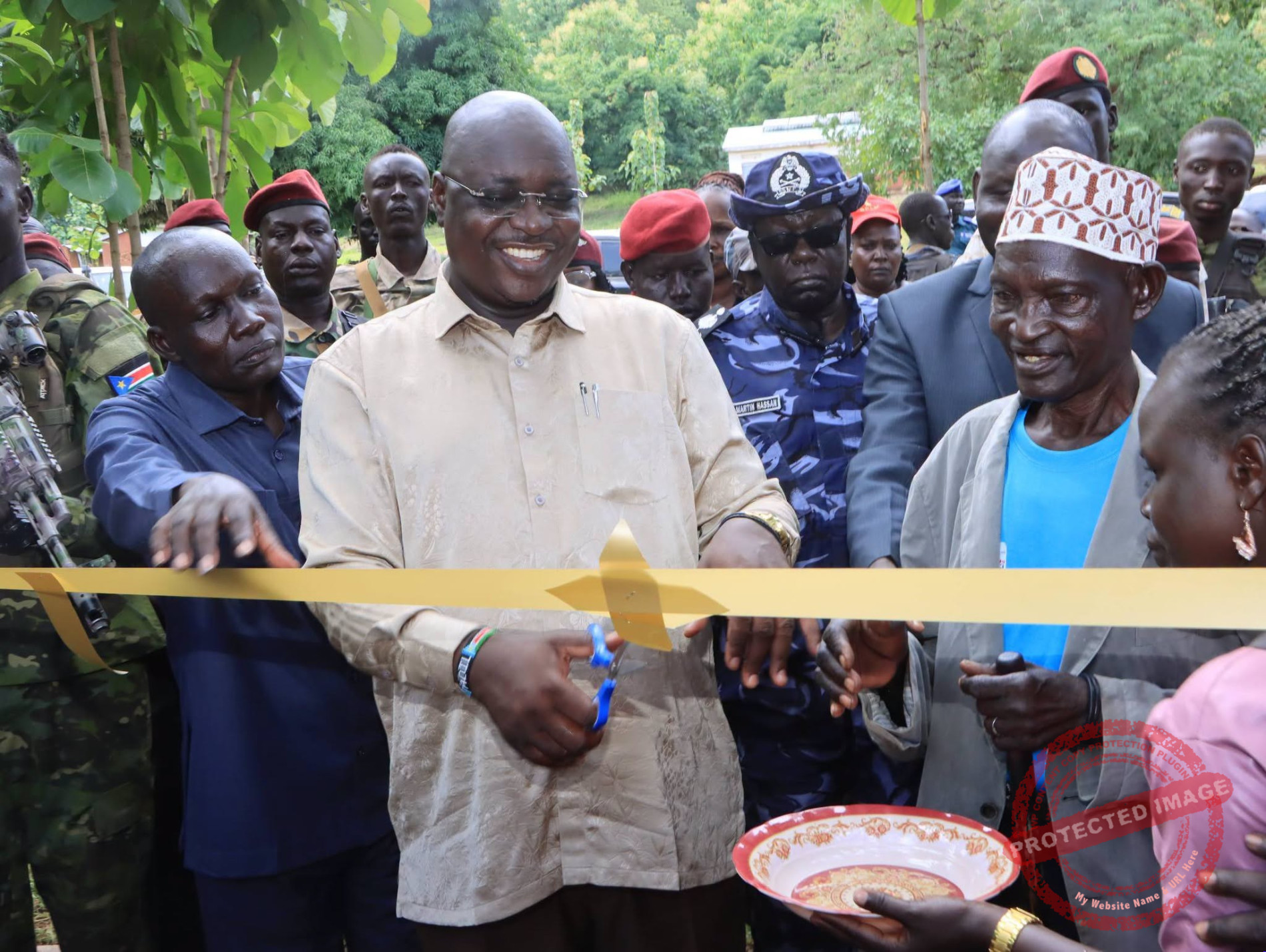 Governor Adil launches construction of Kajo-Keji County headquarters