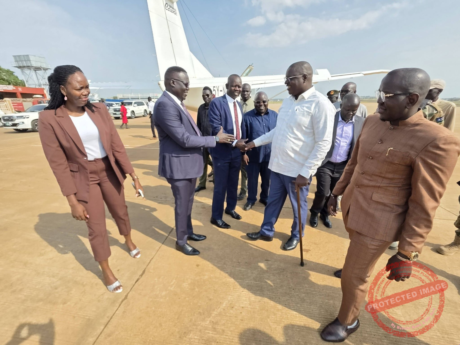 Governor Adil returns from Kajo-Keji after tour promoting peace and development