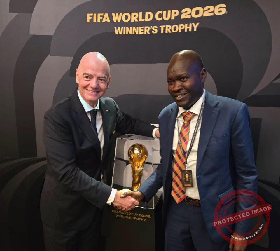 Francis Amin meets Infantino to advance football development