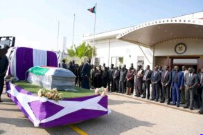 Juba pays last respects to former Finance Minister Kosti Manibe